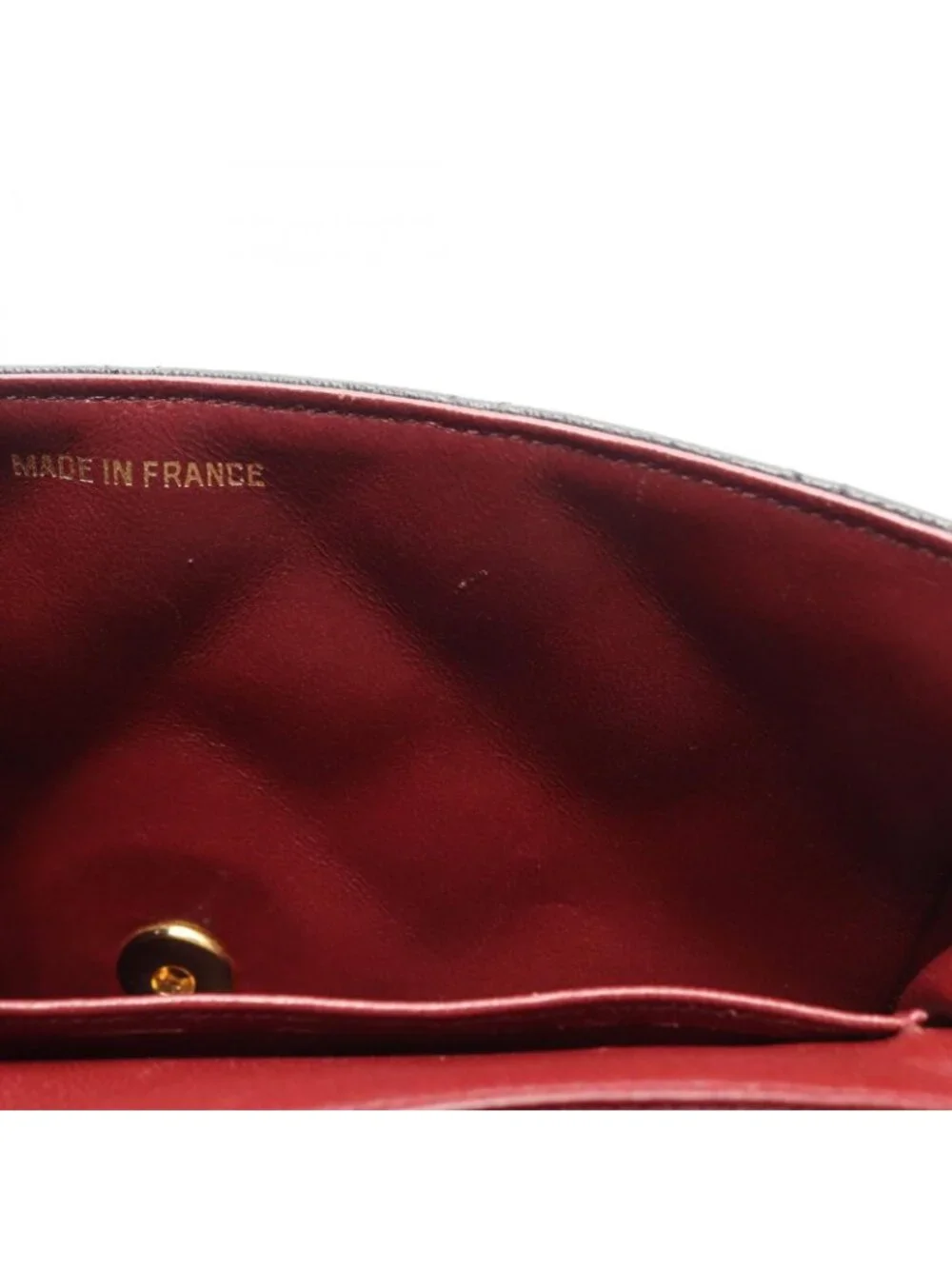 Chanel Shoulder Bag Quilted Diana Flap Black Lambskin Chain